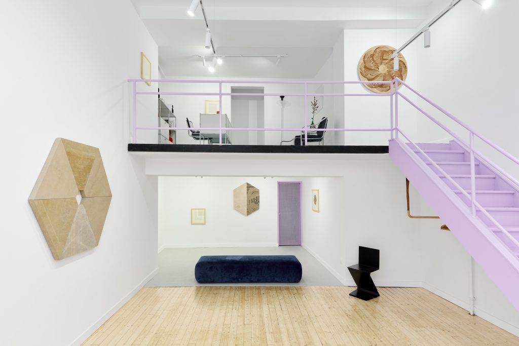 Dukai István solo exhibition interior