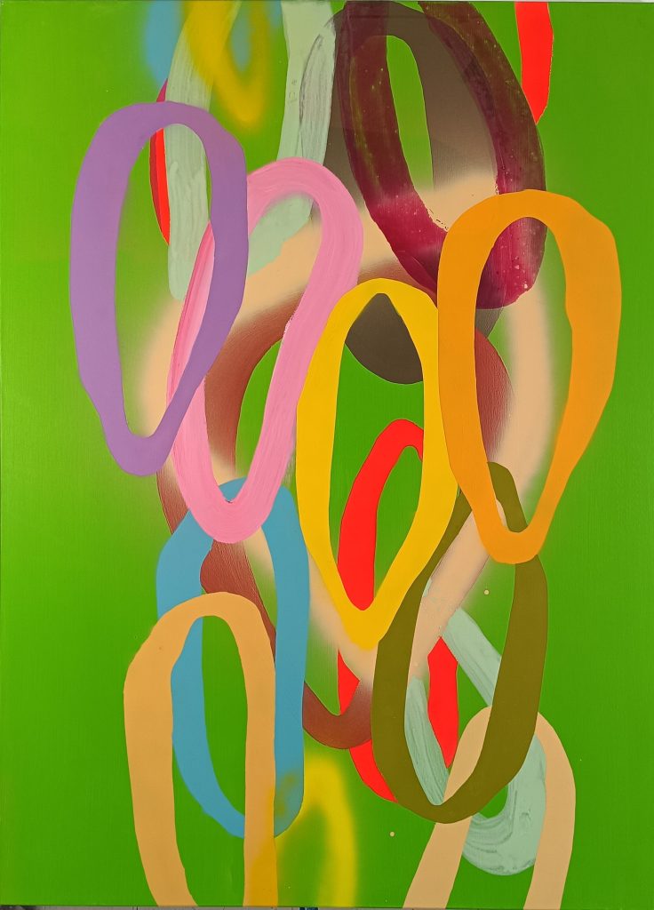 Szín lomb I. 150x110cm