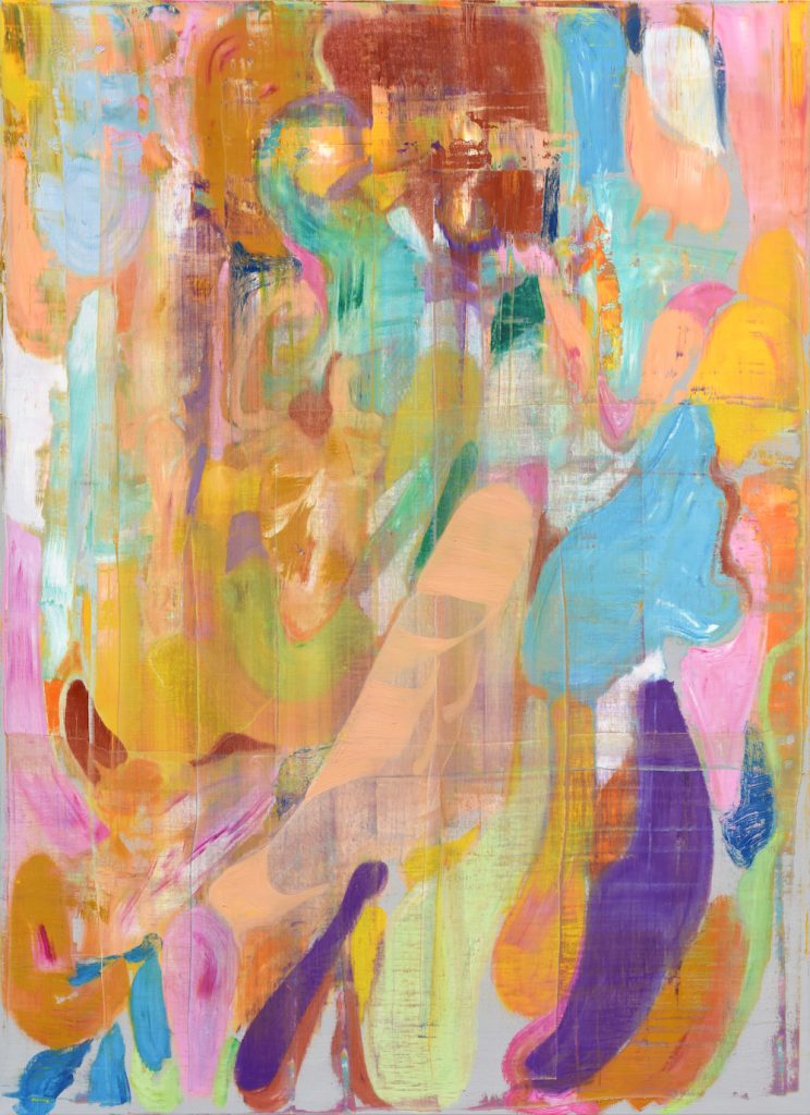 Szilard Huszank, 180x130cm, From the Series Overpaintings 2023-2025, oil on canvas, 16 copy